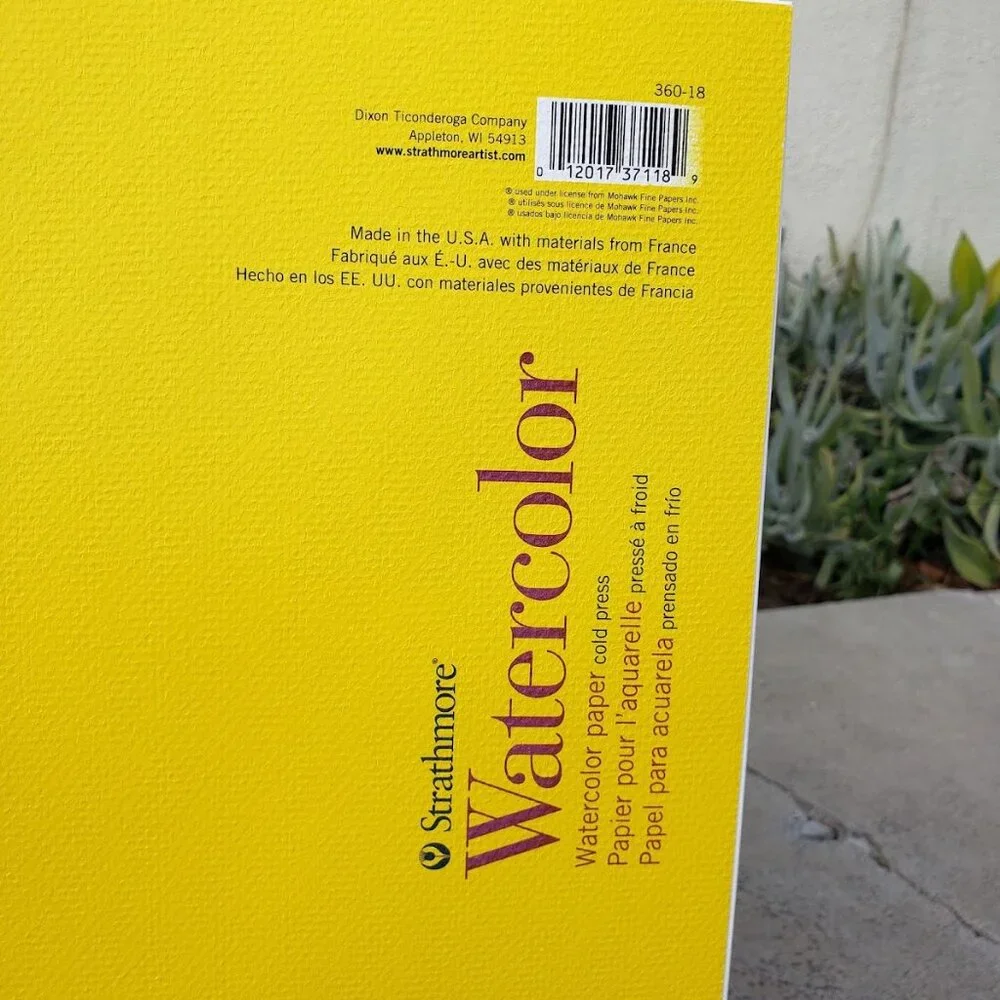 NEW Strathmore LARGE 300 Series Watercolor Pad Cold Press 18